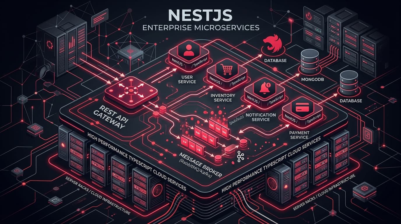 Mastering Nest.js: Building Enterprise-Grade Scalable Microservices & REST APIs